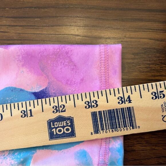 Girls Old Navy Power-soft tie dyed splatter leggings size XL 13-16 - Picture 7 of 8